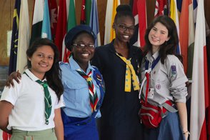 082015_Our Cabana_guides with flags