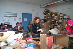 Olympia in warehouse in Greece