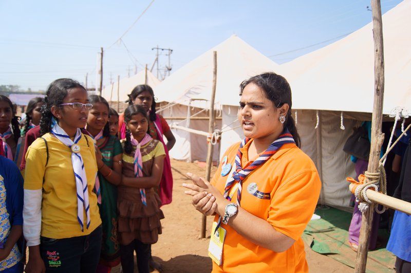 Trailblazing teens travel to India’s National Jamboree to put a stop to