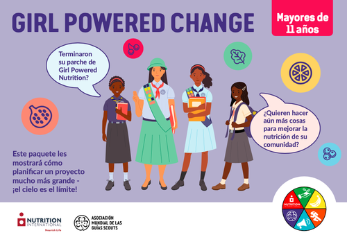 GPN girl powered change pack ESPAGNOL