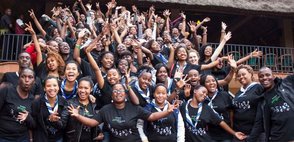 FK Norway YESS Girls Programe Group shot for Yes! Girls Can Campaign
