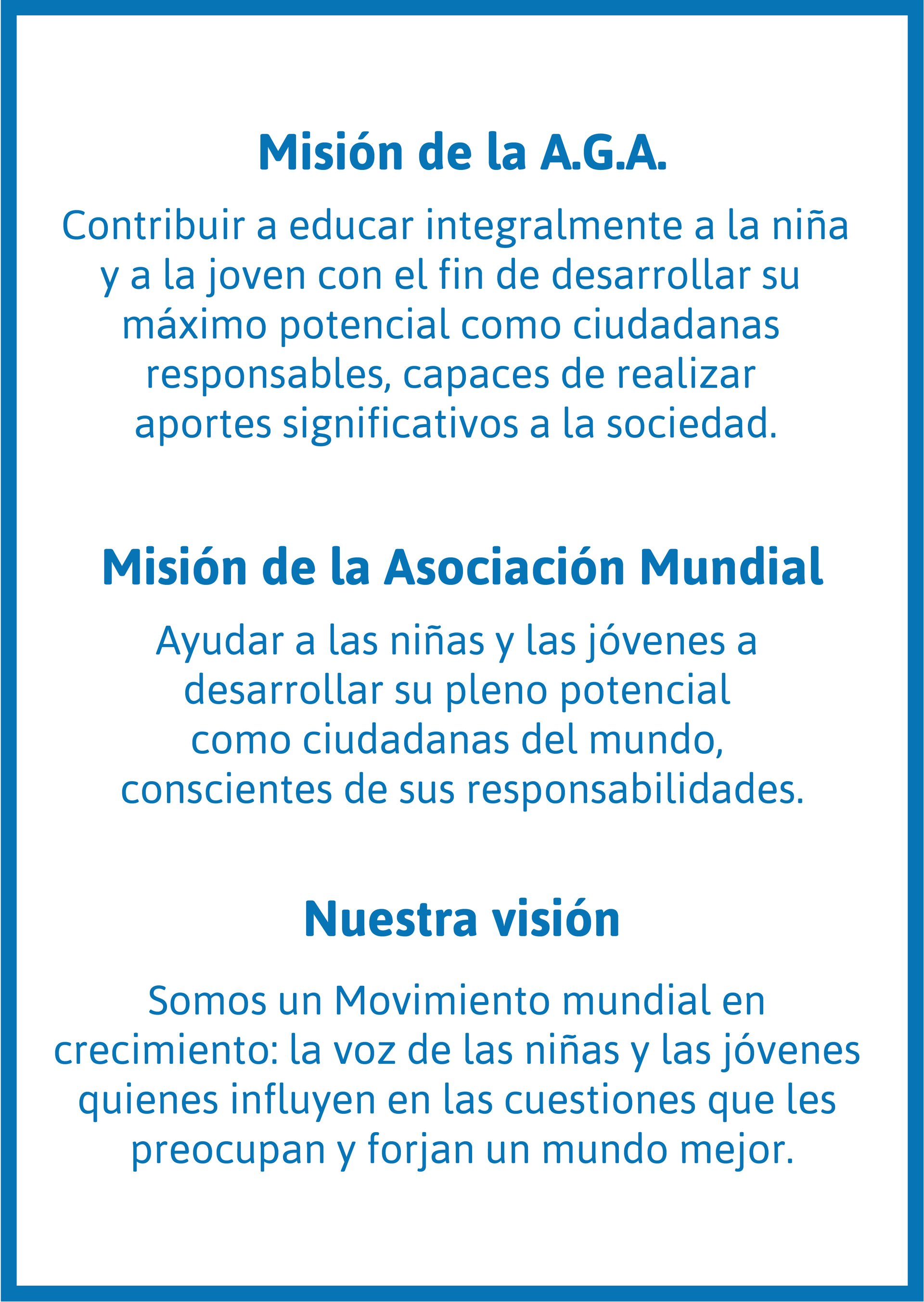 Mision y Vision